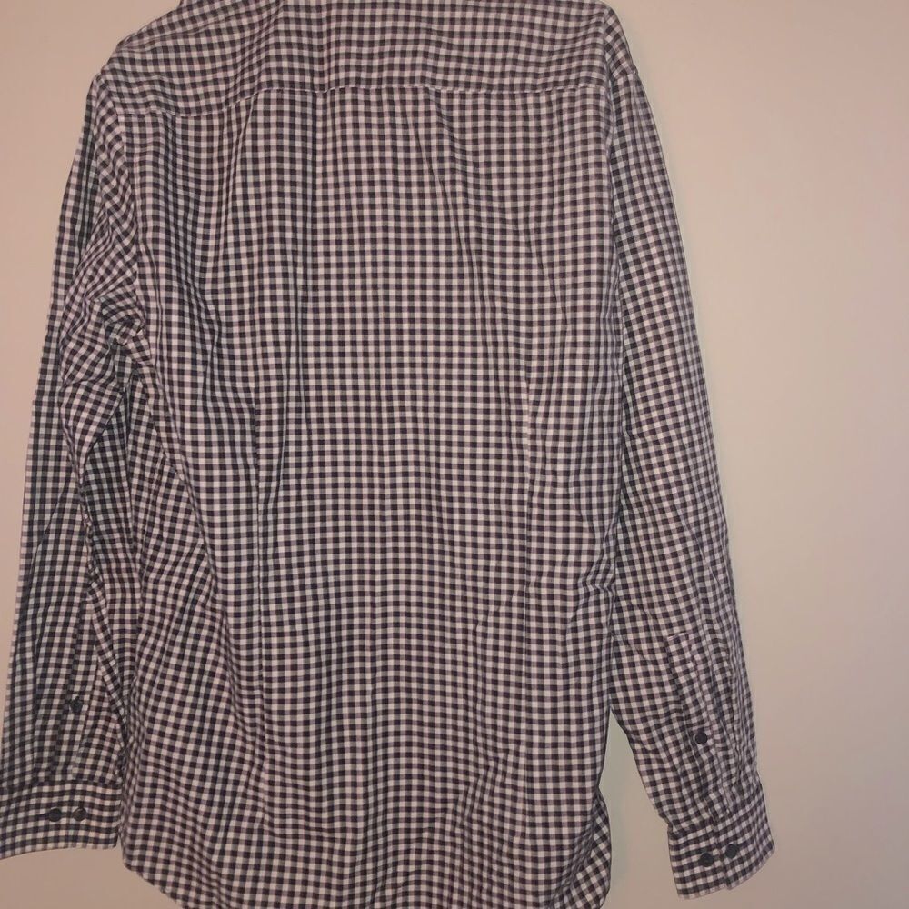 Kenneth Cole Reaction slim fit checkered shirt